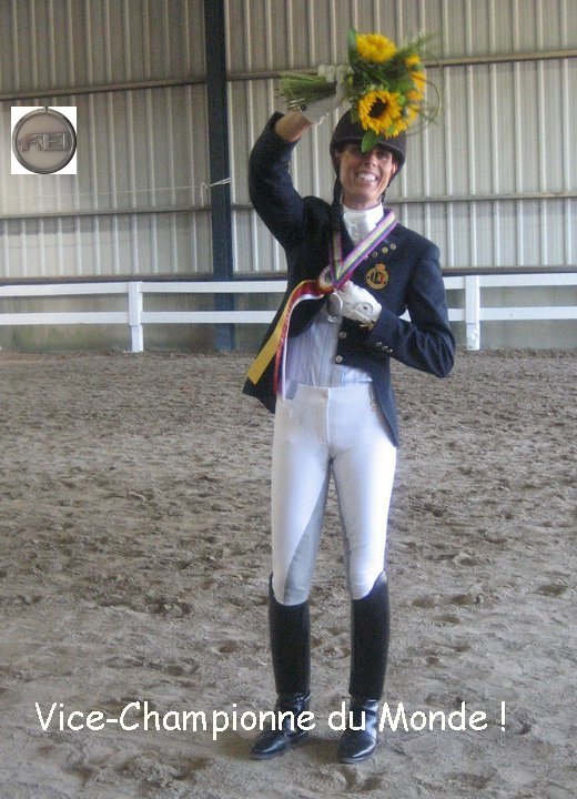 Vice-Championne du Monde ! Vice-Championne du Monde !