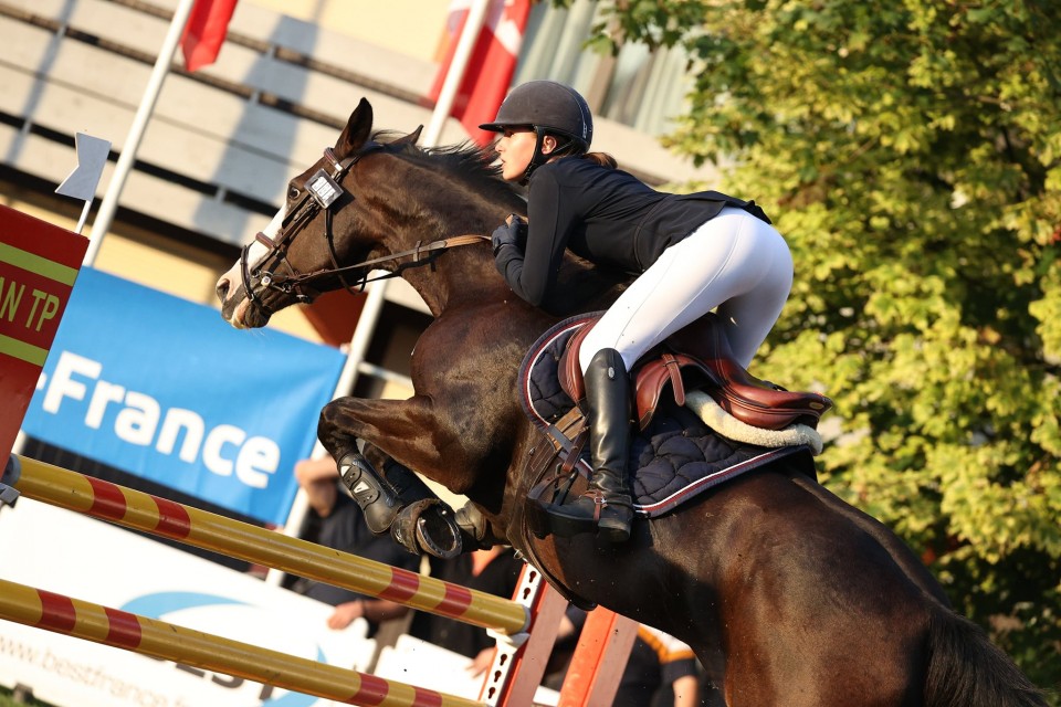 Emeline Jacques (© Jumping International de Maubeuge)