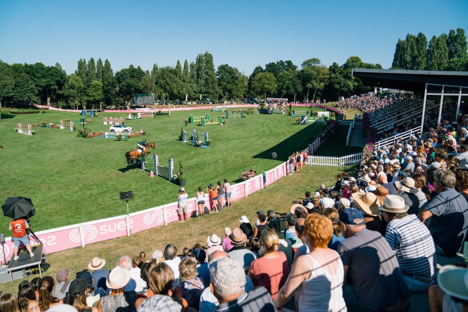 Dinard accueillait l'un des deux CSI 5* du week-end avec Londres (Photo : Jumping Dinard)