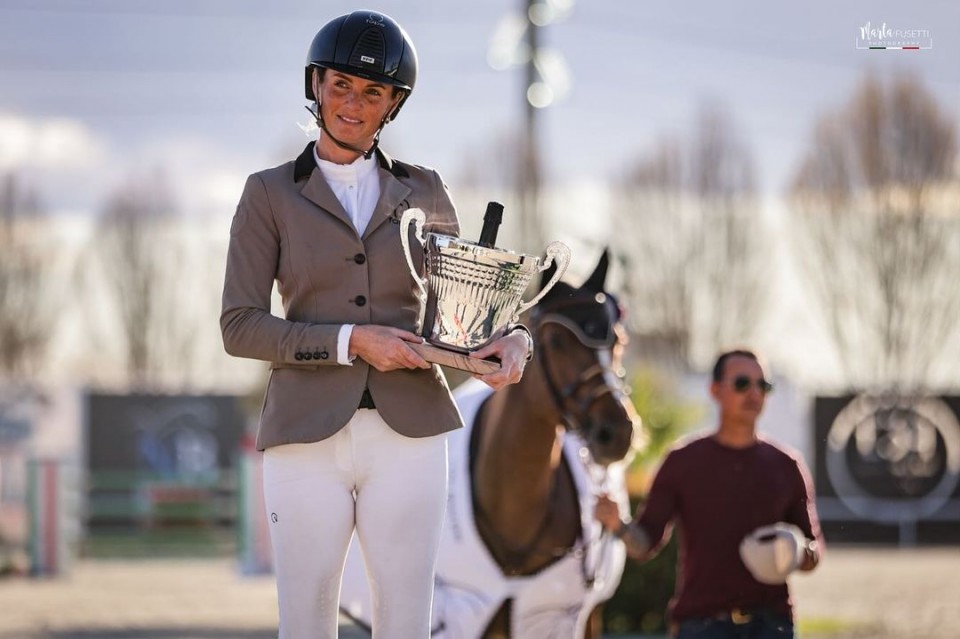 Céline Schoonbroodt-de Azevedo (© CSI Busto Arsizio)