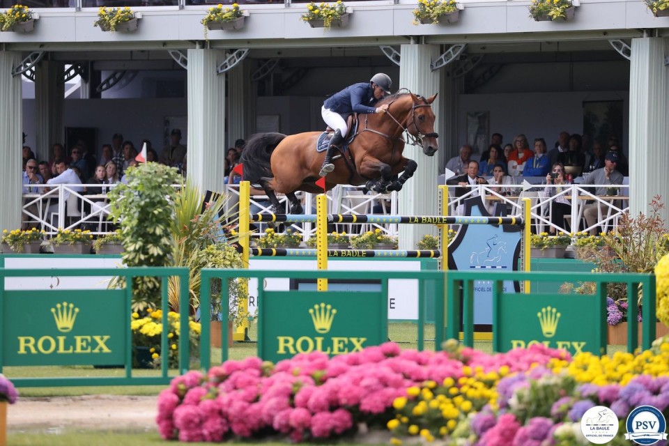 Grégory Wathelet et Bond Jamesbond de Hay (© PSV/Jumping La Baule)