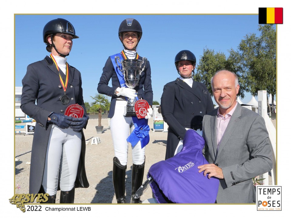 Podium du Ch LEWB Bates de dressage - Gesves 2022 @Temps de Poses