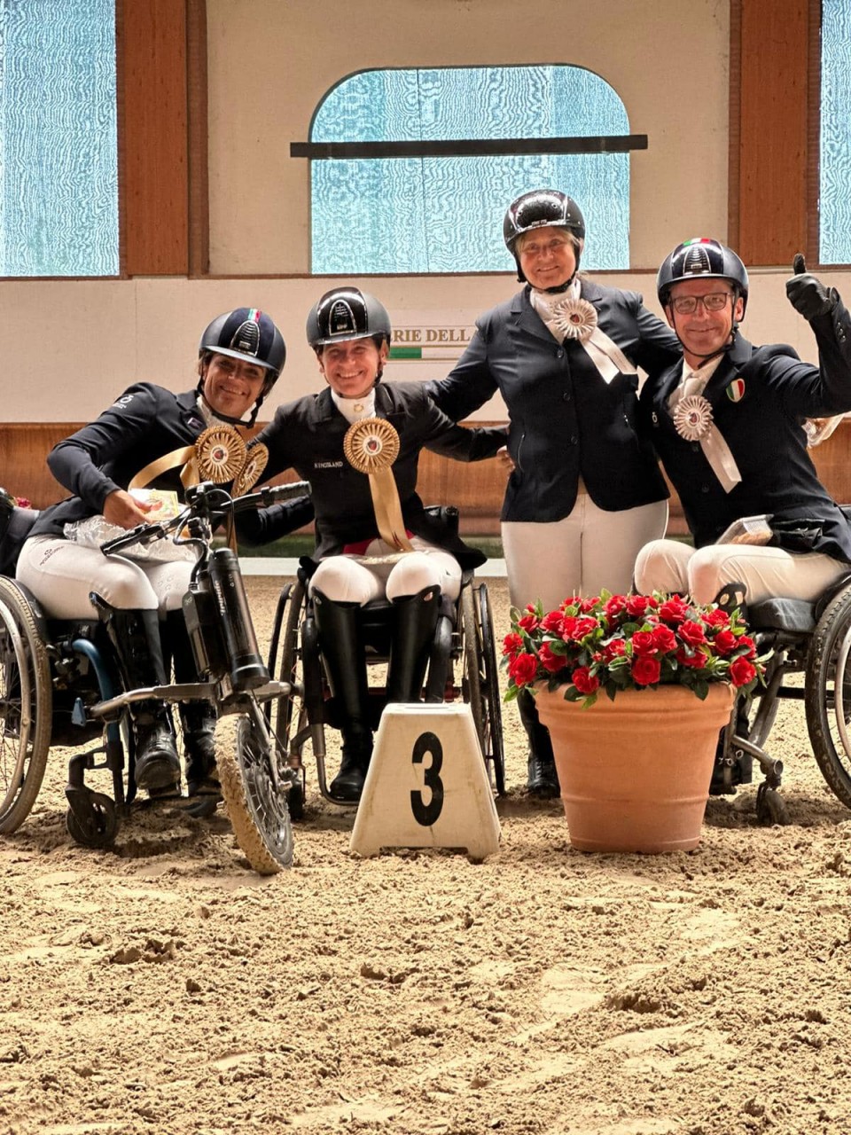 Remise des prix CPEDI3* Ornago avec Barbara Minneci @Facebook Barbara Minneci