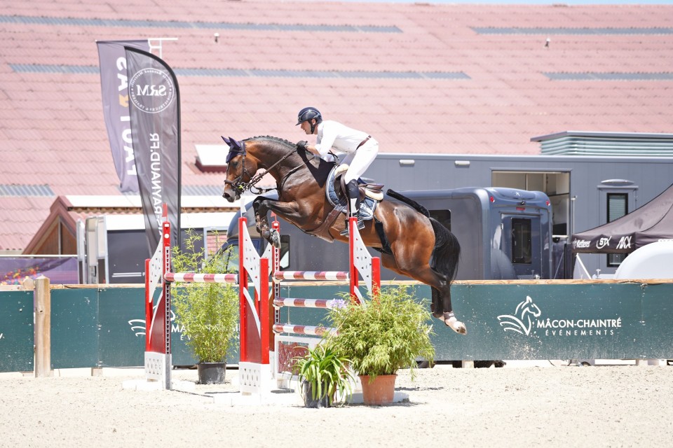 Nathan Budd (Photo : Jumping Mâcon-Chaintré)