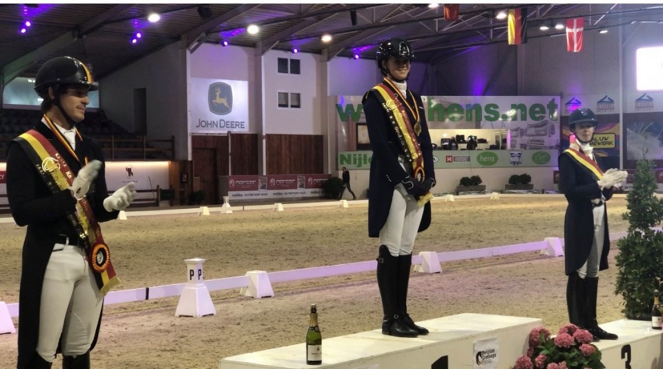 Podium Ch B Seniors Dressage 2020 @Equibel