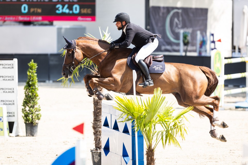 Loris Berrittella et Kissinger Hero Z (Photo d'archive © C Bortels)