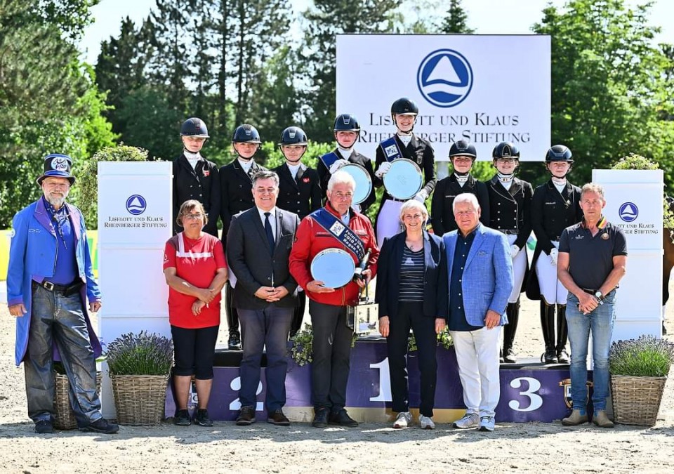 Podium du CDIOJ de Hagen @FEI