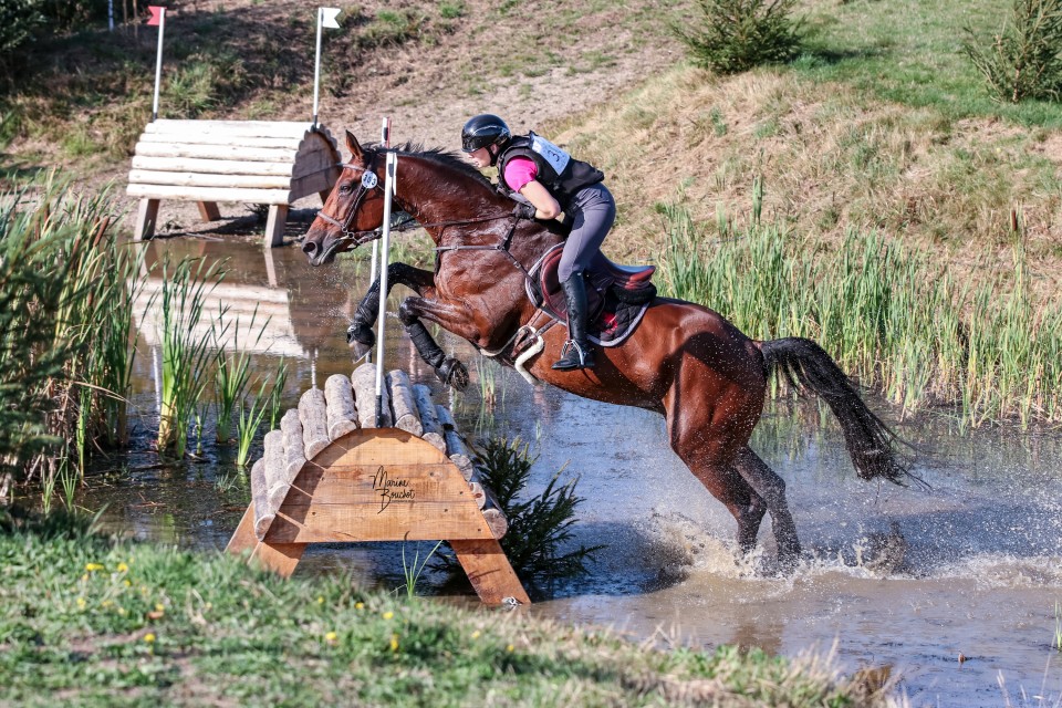 Clara Davoine et Crazy Ste Hermelle - CCI3*S de Saulieu 27-08-2023 @Clara Davoine