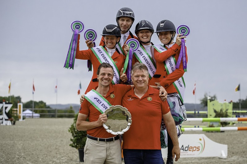 Victoire de la Belgique à la Coupe des Nations de Complet à Arville @FEI