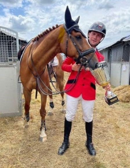 Cyril Gavrilovic avec Elmundo de Gascao - CCI3* Bazoges en Pareds - juin 2022 @Facebook Cyril Gavrilovic
