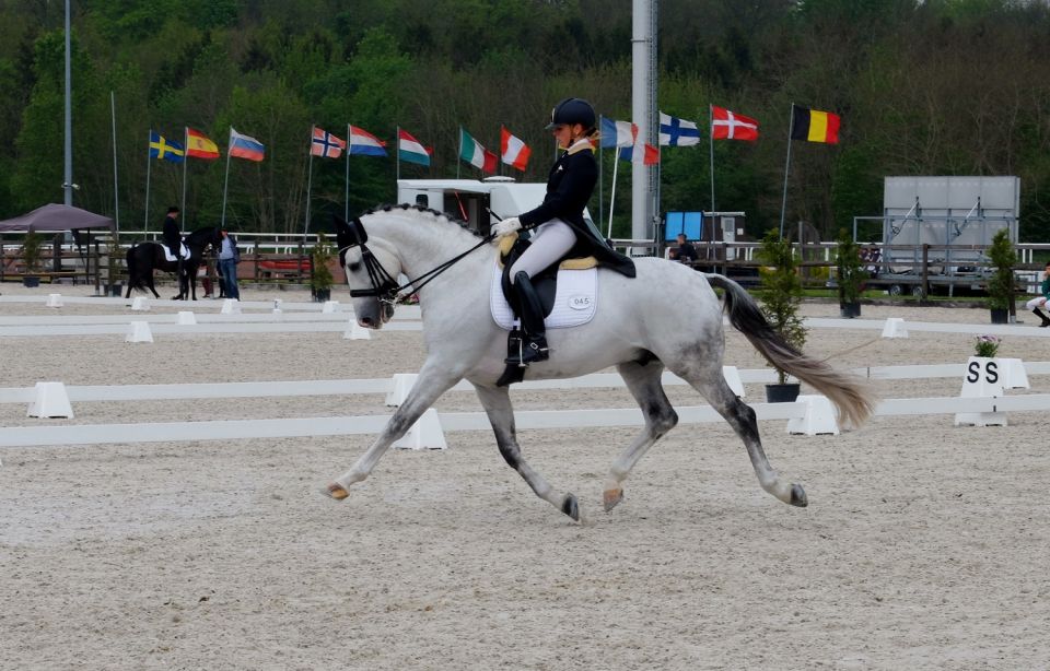 Katrien Verreet (VLP) et Galliani Biolley, vainqueurs du Grand Prix de Ghlin - 7 mai 2017 - LEWB (c)