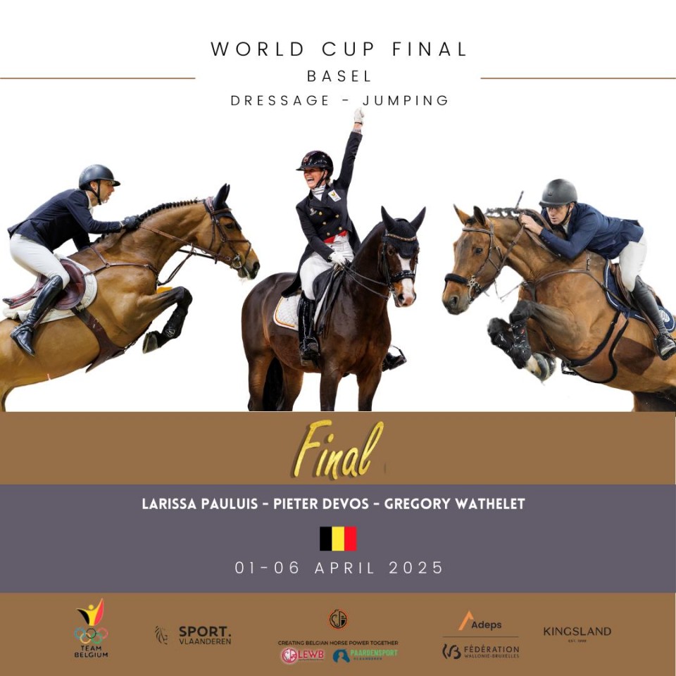 Finales des Coupes du Monde Jumping et Dressage de Bâle 2025 @Equibel