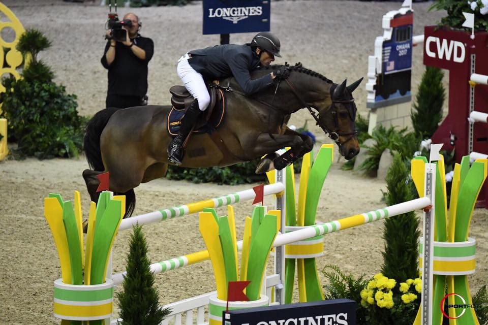 Gregory Wathelet et Forlap – CSI5*W Finale Omaha – Mars 2017 – Sportfoto©