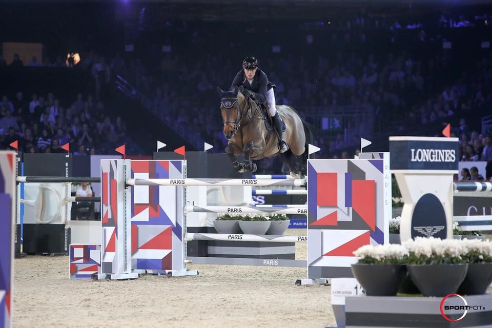 Grégory Wathelet - Egano Van Het Slogenhof - Bâle CSI 5* - janvier 2016 (c)sportfot