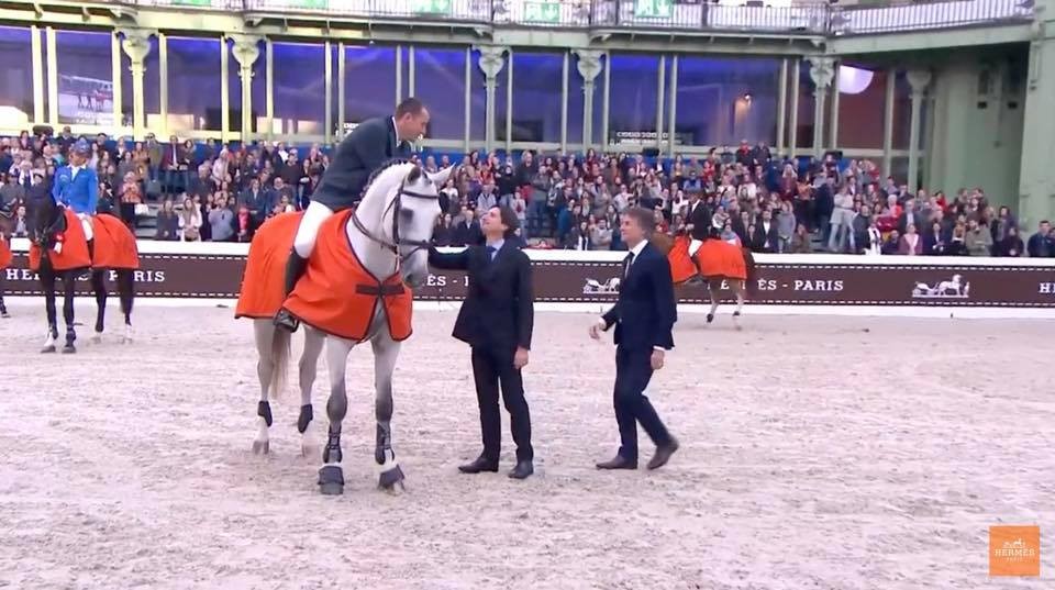 Grégory Wathelet - MJT Nevados S - Saut Hermès Paris (c) Facebook GW