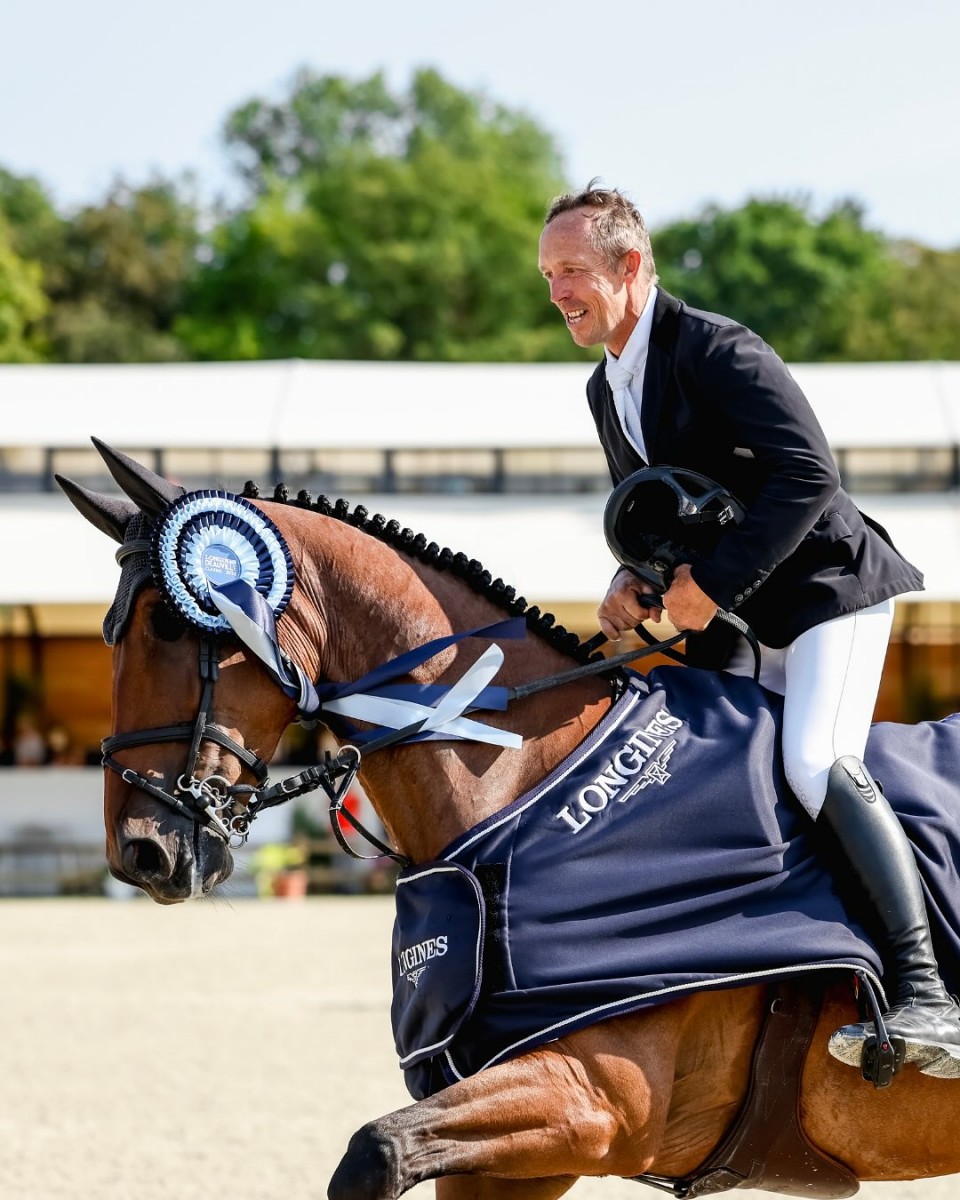 Rik Hemeryck et Inouï du Seigneur (© Longines Deauville Classic) Rik Hemeryck et Inouï du Seigneur (© Longines Deauville Classic)