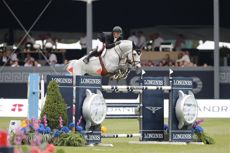 Jérôme Guéry et Garfielf de Tiji des Templiers - GCT Mexico 2017 - Stefano Grasso LGCT (c)