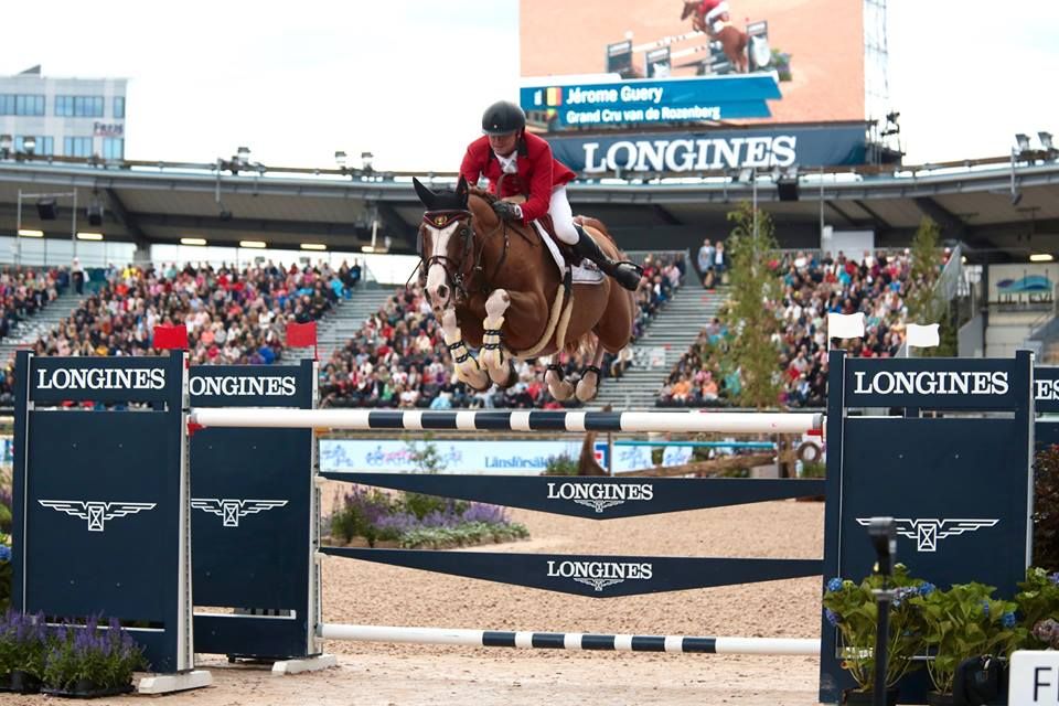 Jérôme Guéry et Grand Cru van de Rozenberg - CE Göteborg jumping 2017 (c) EquiTV