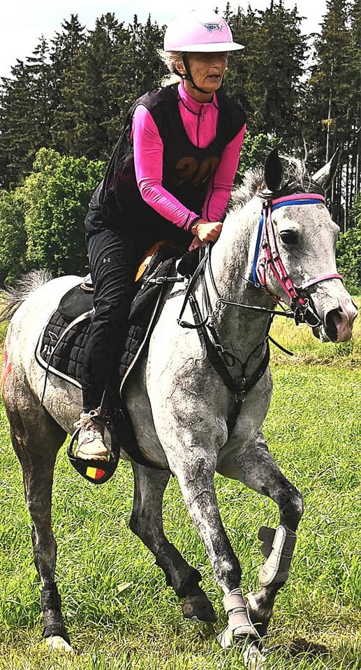 Karin Boulanger et Ghaliyah du Courtisot à Brandivy CEI2* - 120 km 1/09/2024 @Facebook PA