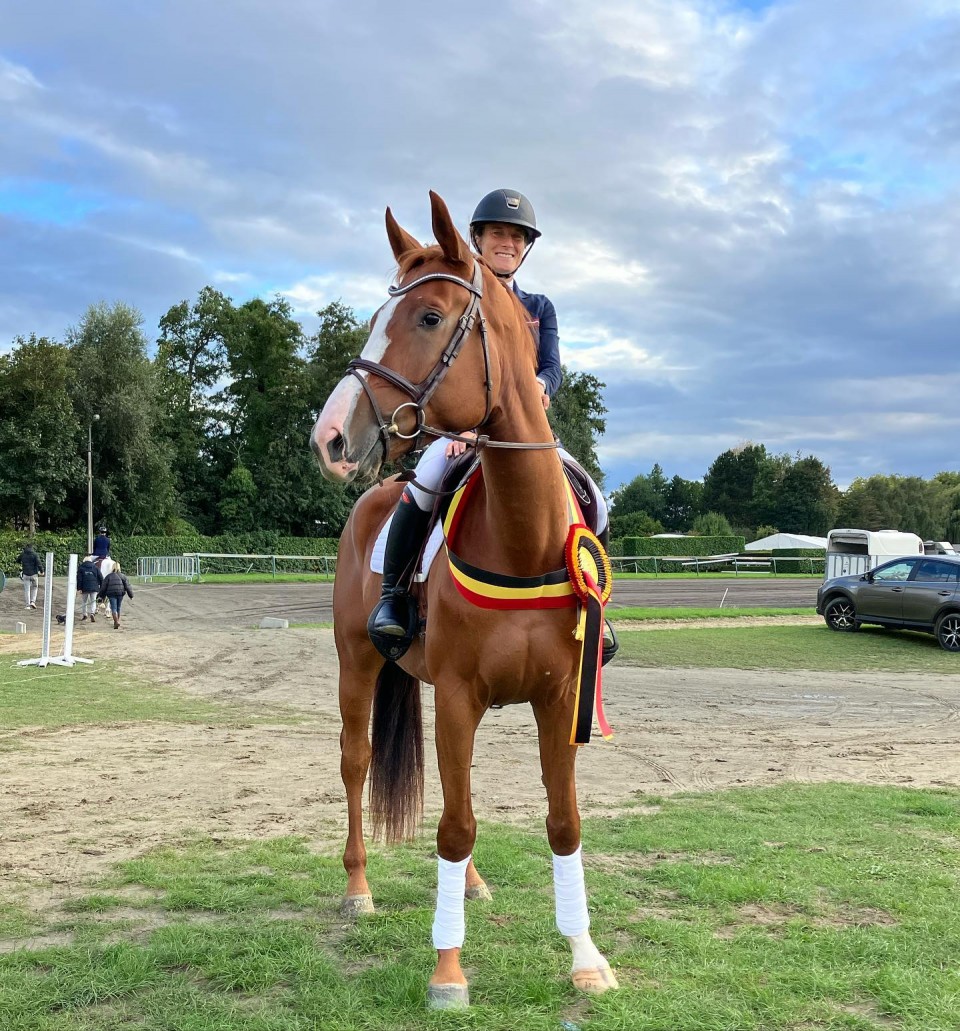 Championnats de Belgique des Jeunes Chevaux de Concours Complet à Waregem - Lara de Liedekerke @Facebook Lara de Liedekerke