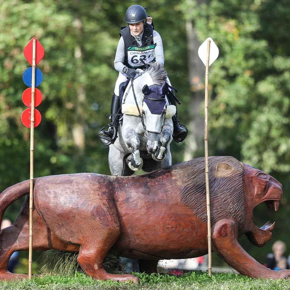 Lara de Liedekerke - Hooney d'Arville - Lion d'Angers - 19-10-2019 @ Facebook Arville Sporhorses