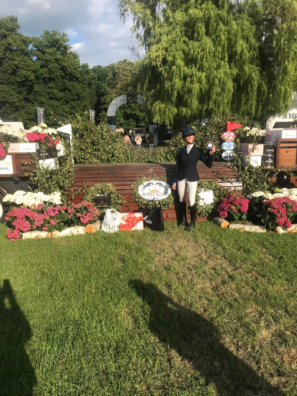 Léa Poncelet - CCI3* Chaumont-en-Vexin mai 2022 @Facebook Léa Poncelet