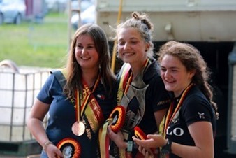 Podium Ch. de Belgique Juniors