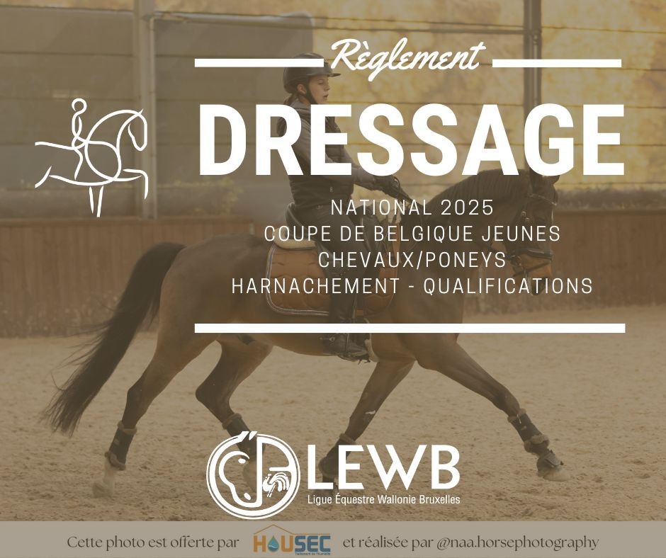 Règlement national de dressage 2025