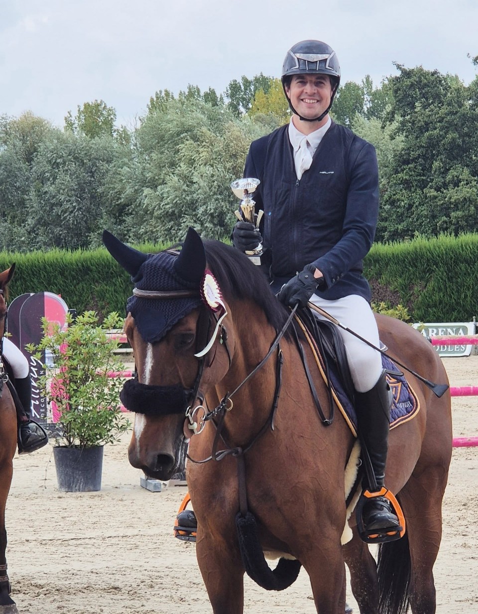 Simon Vlaminck, vainqueur du Grand prix STX 1m40