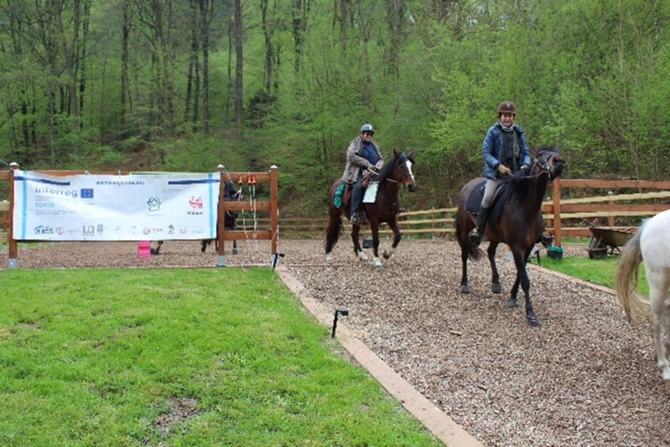 Weekend de Formation Accompagnateur Tourisme Equestre - Route d'Artagnan - Interreg Eqwos @Facebook AERA