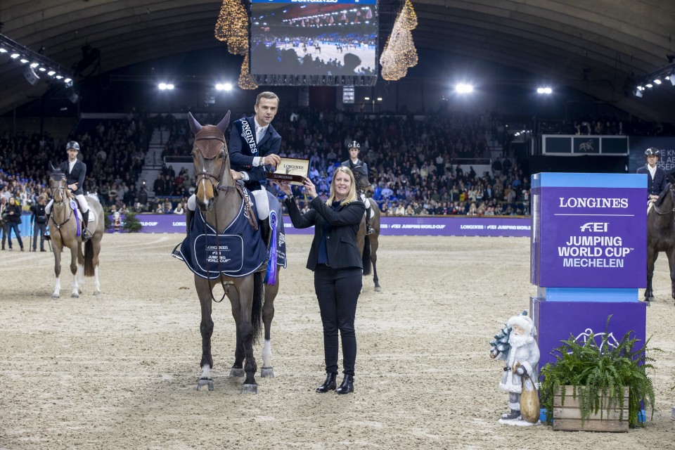 Wilm Vermeir à Malines avec IQ Van 't Steentje @FEI
