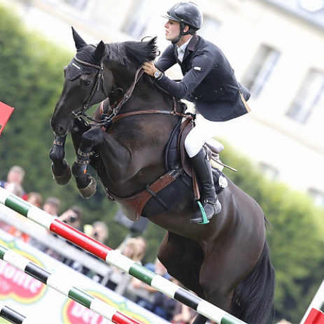 Constant Van Paesschen avec Diamanthina van t Ruytershof (c) Stefano Grasso/LGCT