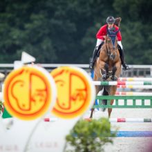 Virginie Thonon au championnat LEWB 2017 (Photo : Christophe Bortels)