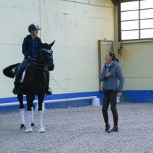 Stage Dressage Cavalor avec Michèle George à Chaumont-Gistoux 17/10/2018