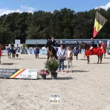 Championnat de Belgique des Jeunes Chevaux de Saut d'obstacles des 5 ans 2023 @Temps de Poses