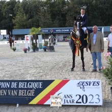 Championnat de Belgique des Jeunes Chevaux de Saut d'obstacles des 6 ans 2023 @Temps de Poses