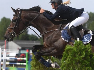 Chloé Van Hove (Photo : Horse Pilot Jump Festival)