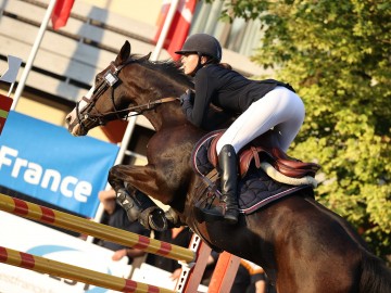Emeline Jacques (© Jumping International de Maubeuge)