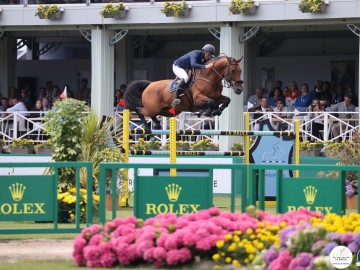 Grégory Wathelet et Bond Jamesbond de Hay (© PSV/Jumping La Baule)