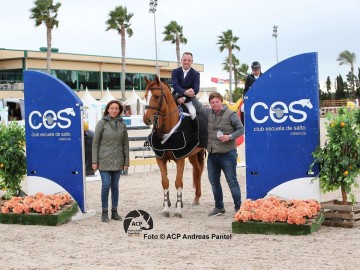 Thierry Goffinet au CES Valencia Tour (Photo : ACP Andreas Pantel)