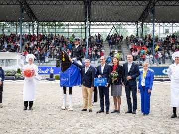 Justin Verboomen et Zonik Plus (© CHIO Aachen/Jasmin Metzner)
