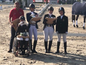 2ème - Coupe des Nations Waregem CPEDI 3* - avril 2018 (c) Facebook Barbara Minneci