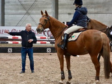 Marc Goffin assurait les conseils à cheval (Photo : LEWB)