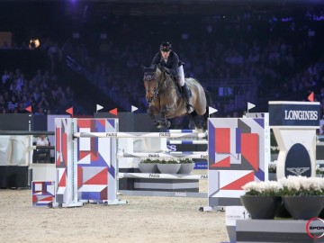 Grégory Wathelet - Egano Van Het Slogenhof - Bâle CSI 5* - janvier 2016 (c)sportfot