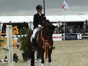 Larissa Pauluis - Ch B JC Dressage Gesves 2018 @ Facebook Larissa Pauluis