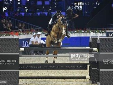 Rik Hemeryck et Carlitto van't Zorgvliet - Longines GP CSI5 Paris 2015 - gettyimages (c)