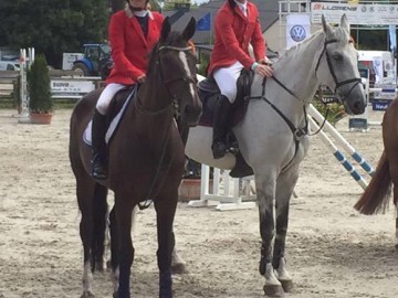 Chloé Van Hove et Jonathan Soquet