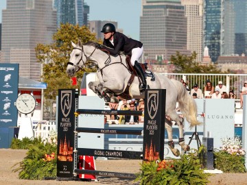 Grégory Wathelet et Argentina de la Marchette (Photo d'archive © LGCT)