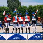 L'équipe belge gagnante à Deauville (© EEF / Cecile Sablayrolles)