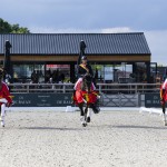 Le podium du championnat Grand Tour avec Larissa Paluis et Justin Verboomen(© Leanjo de Koster/Digishots)